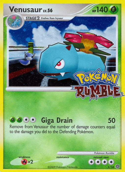 Venusaur (1/16) [Pokémon Rumble] - for just $106! 