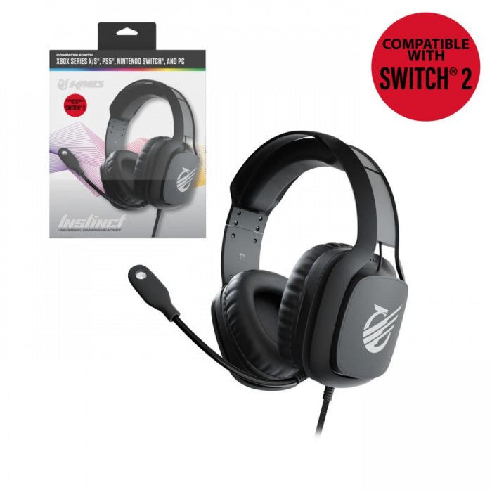 INSTINCT Deluxe Wired Universal Headset  – PlayStation 5 Accessory (PS5) - for just $34.99! 