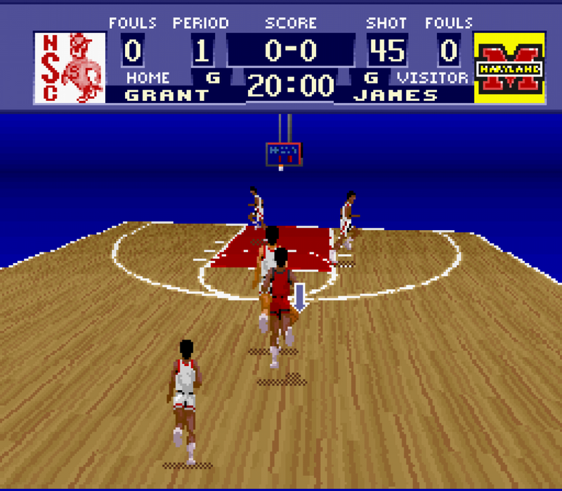 NCAA Basketball – Super Nintendo Entertainment System (SNES) - for just $4.99! 