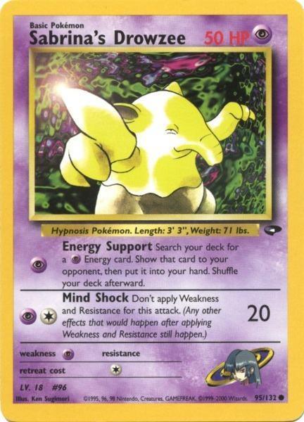 Sabrina's Drowzee (95/132) [Gym Challenge Unlimited] - for just $0.45! 