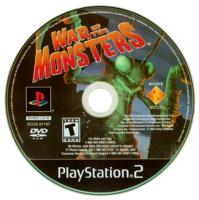 War of the Monsters – PlayStation 2 (PS2) - for just $0! 