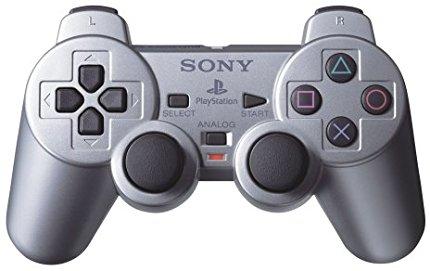 Silver Dual Shock Controller (Playstation 2) - Just $0! Shop now at Retro Gaming of Denver