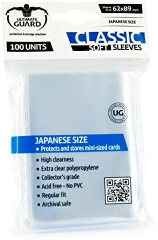 Ultimate Guard Classic Japanese Size Sleeves 100-Count - Just $1.49! Shop now at Retro Gaming of Denver