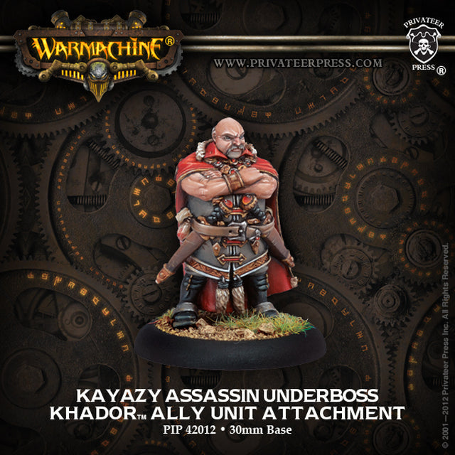 Warmachine: Mercenaries Kayazy Assassin Underboss - for just $7.99! 