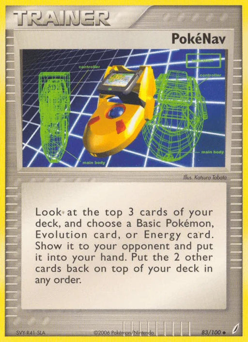 PokeNav (83/100) [EX: Crystal Guardians] - for just $0.20! 
