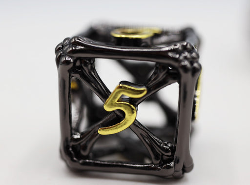 Night Bones - Hollow Metal Dice Set - for just $59.99! 