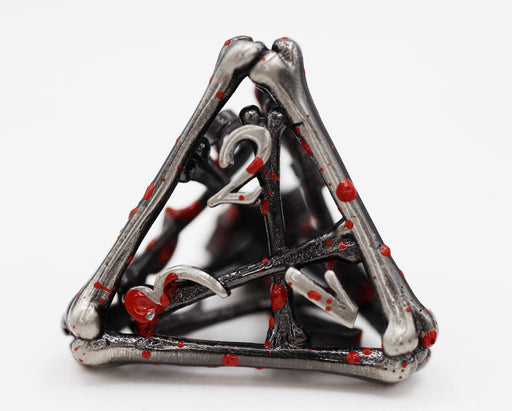 Vampire Bones - Hollow Metal RPG Dice Set - for just $59.99! 