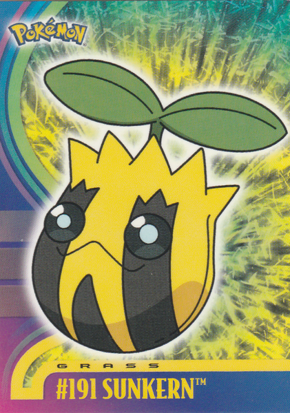 Sunkern Foil (191) [Topps Pokemon Johto Series 1] - for just $0.75! 