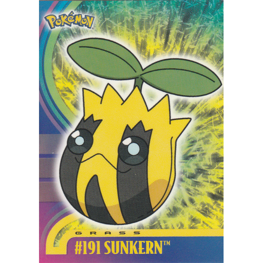 Sunkern Foil (191) [Topps Pokemon Johto Series 1] - Just $0.75! Shop now at Retro Gaming of Denver