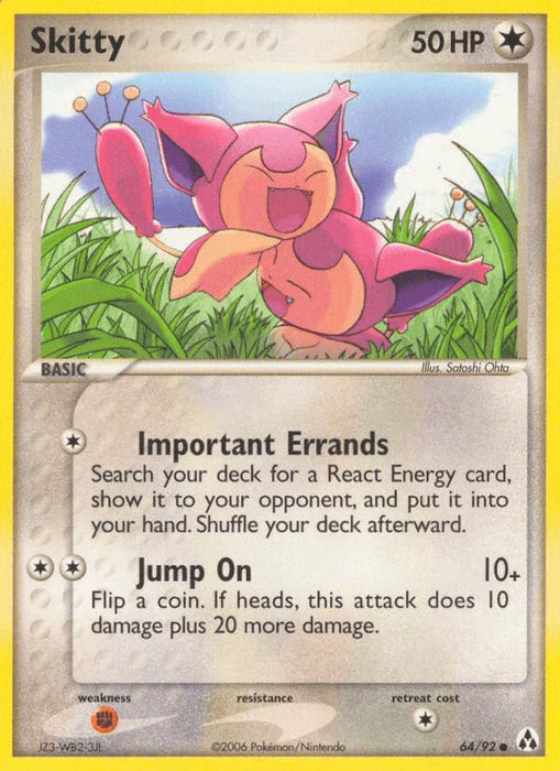Skitty (64/92) [EX: Legend Maker] - for just $0.40! 