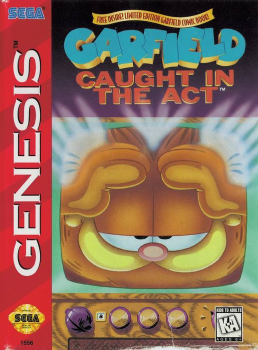Garfield Caught in the Act (Sega Genesis) - for just $0! 