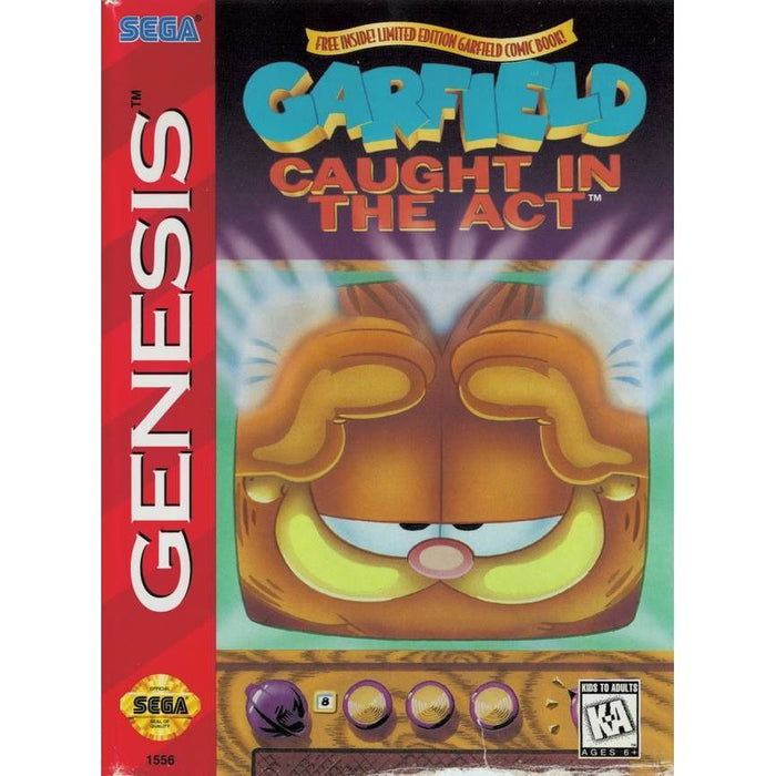 Garfield Caught in the Act (Sega Genesis) - Just $0! Shop now at Retro Gaming of Denver