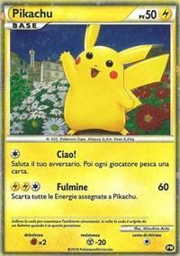 Pikachu (PW2) (Italian) [Pikachu World Collection Promos] - for just $29.05! 