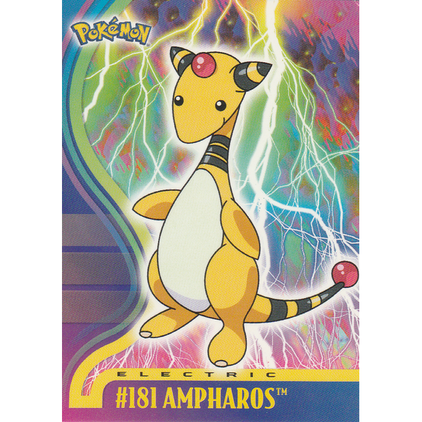 Ampharos (181) [Topps Pokemon Johto Series 1] - Just $0.75! Shop now at Retro Gaming of Denver