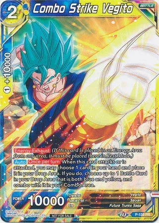 Combo Strike Vegito (Shop Tournament: Assault of Saiyans) (P-133) [Promotion Cards] - for just $0.10! 