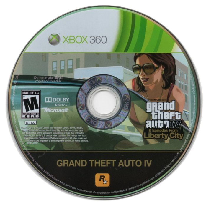Grand Theft Auto IV [Complete Edition] – Xbox 360 (X360) - for just $18.99! 