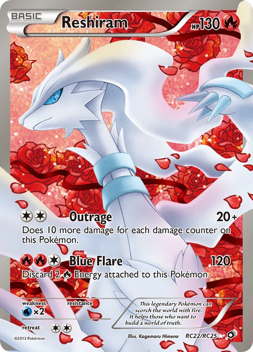 Reshiram (RC22/RC25) [Black & White: Legendary Treasures] - for just $69.40! 