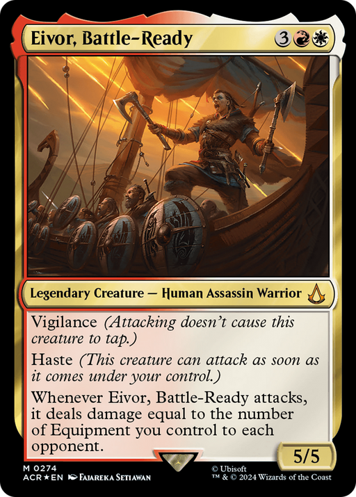 Eivor, Battle-Ready (ACR-274) - Assassin's Creed Foil - for just $1.25! 