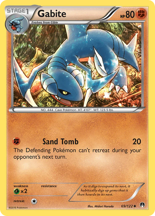 Gabite (69/122) [XY: BREAKpoint] - for just $0.10! 