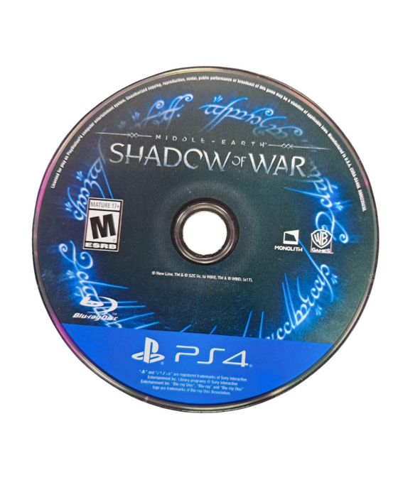 Middle Earth: Shadow of War – PlayStation 4 (PS4) - for just $6.99! 