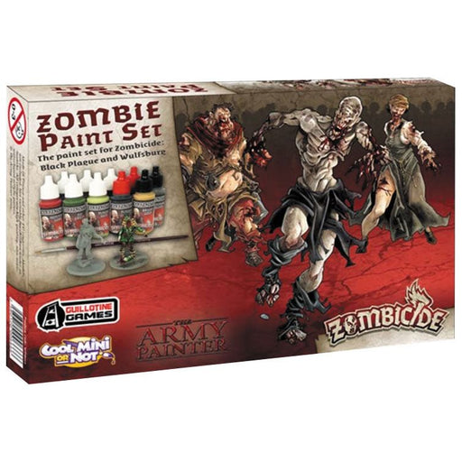 Army Painter Warpaints: Zombicide Black Plague Paint Set - Premium Miniatures - Just $32.50! Shop now at Retro Gaming of Denver