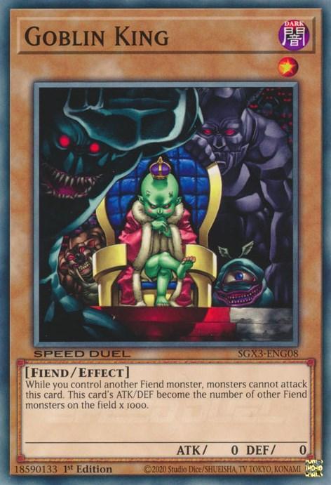 Goblin King [SGX3-ENG08] Common - for just $0.10! 