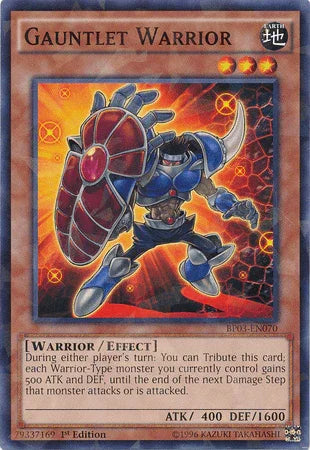 Gauntlet Warrior [BP03-EN070] Shatterfoil Rare - for just $0.10! 