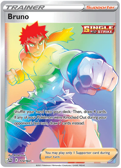 Bruno (172/163) [Sword & Shield: Battle Styles] - for just $2.30! 