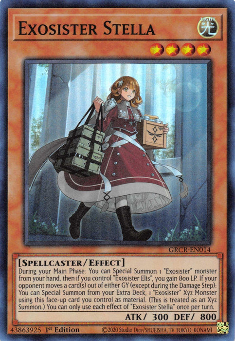 Exosister Stella [GRCR-EN014] Super Rare - for just $0.15! 