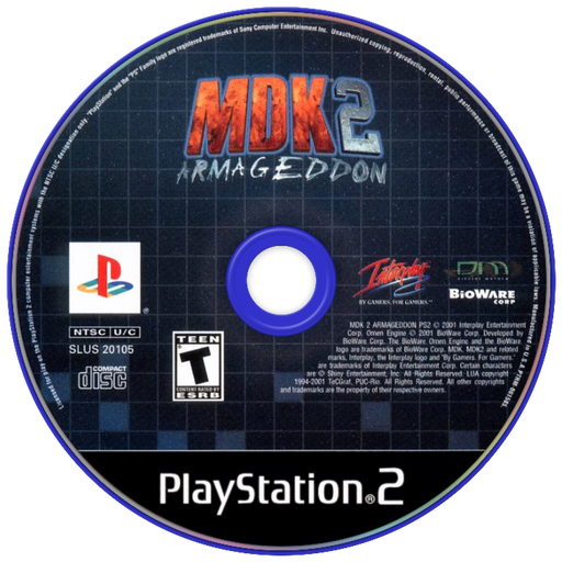 MDK 2 Armageddon – PlayStation 2 (PS2) - for just $0! 