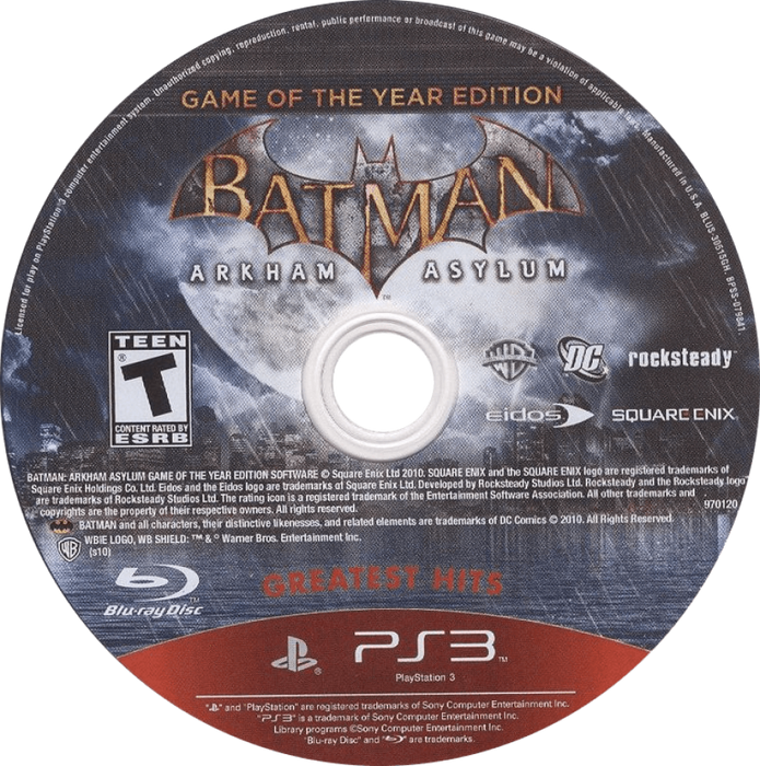 Batman: Arkham Asylum [Game of the Year] – PlayStation 3 (PS3) - for just $6.99! 