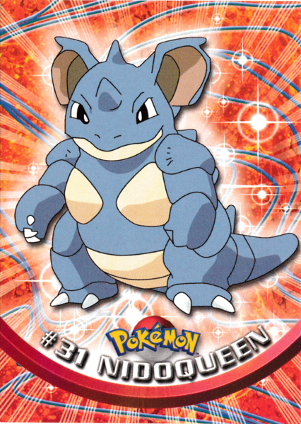 Nidoqueen (31) [Topps TV Animation Edition Series 1 (Third Print)] - for just $1! 