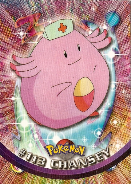 Chansey (113) [Topps TV Animation Edition Series 2] - for just $1.50! 