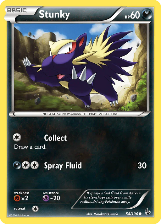 Stunky (54/106) [XY: Flashfire] - for just $0.10! 