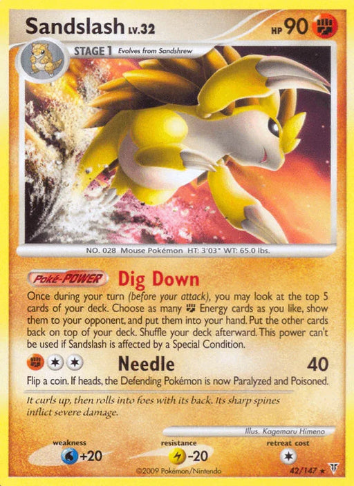 Sandslash (42/147) [Platinum: Supreme Victors] - for just $1.10! 