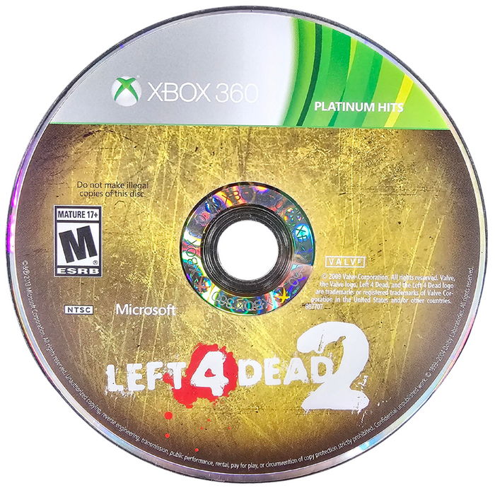 Left 4 Dead 2 [Platinum Hits] – Xbox 360 (X360) - for just $0! 