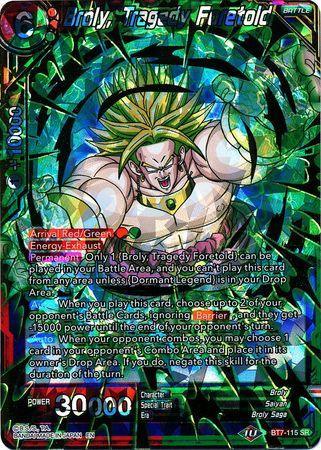 Broly, Tragedy Foretold (BT7-115) [Assault of the Saiyans] - for just $0.35! 