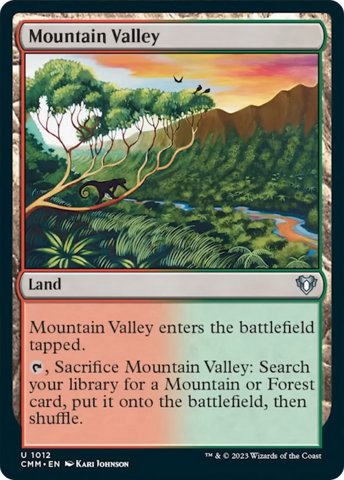 Mountain Valley [Commander Masters] - Just $0.15! Shop now at Retro Gaming of Denver