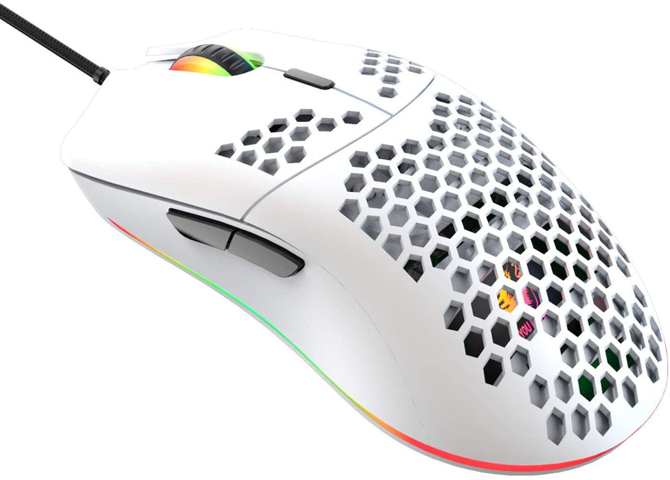 Gaming Mice Mouse 6400 DPI USB RGB Flowing Backlit Light Wired PC Laptop PS4 PS5 Random Color - for just $73.80! 