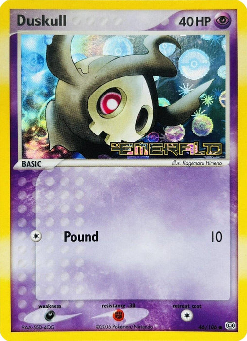 Duskull (46/106) (Stamped) [EX: Emerald] - for just $18.20! 