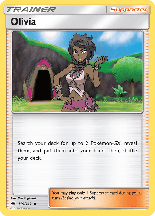 Olivia (119/147) [Sun & Moon: Burning Shadows] - for just $0.10! 