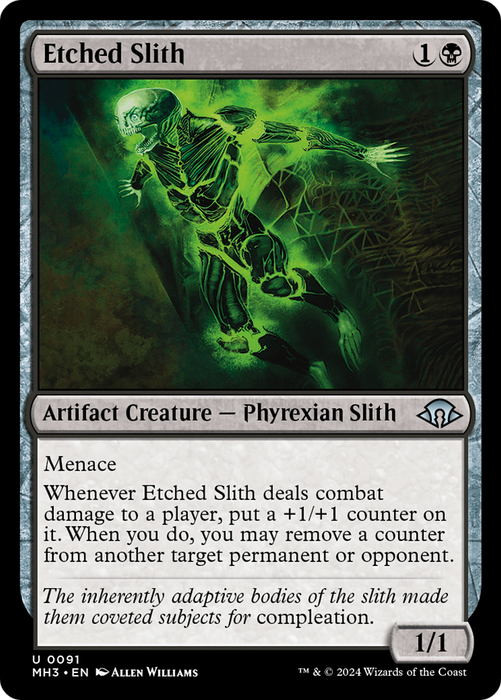 Etched Slith (MH3-091) - Modern Horizons 3 - for just $0.07! 