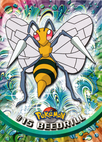 Beedrill (15) [Topps TV Animation Edition Series 1 (First Print)] - for just $2! 