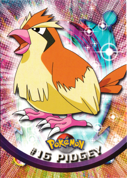 Pidgey (16) [Topps TV Animation Edition Series 1 (First Print)] - for just $2! 
