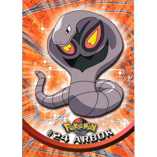 Arbok Foil (24) [Topps TV Animation Edition Series 1 (First Print)] - Just $0.75! Shop now at Retro Gaming of Denver