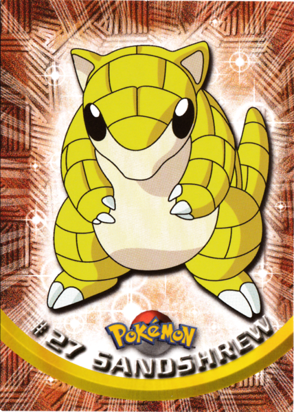 Sandshrew (27) [Topps TV Animation Edition Series 1 (Third Print)] - for just $1! 