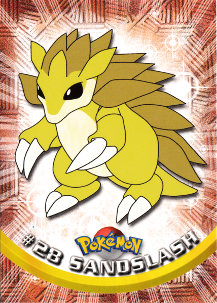 Sandslash (28) [Topps TV Animation Edition Series 1 (Third Print)] - for just $1! 