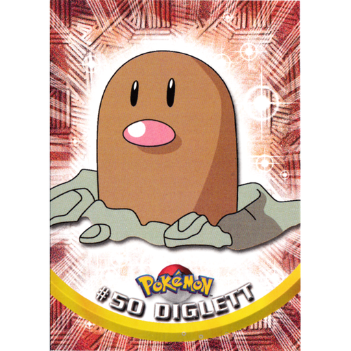 Diglett (50) [Topps TV Animation Edition Series 1 (Third Print)] - Just $1! Shop now at Retro Gaming of Denver