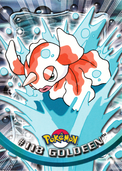 Goldeen Foil (118) [Topps TV Animation Edition Series 3] - for just $3! 