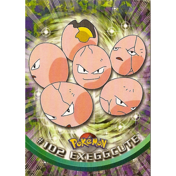 Exeggcute (102) [Topps TV Animation Edition Series 2] - Just $1.50! Shop now at Retro Gaming of Denver